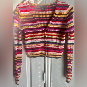 Forever 21 Multicolor Striped Sweater